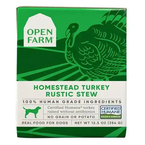 Open Farm Homestead Turkey Rustikaler Eintopf