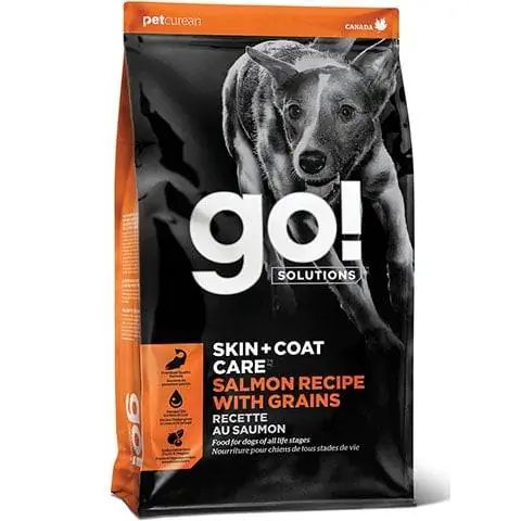 Gå! Solutions skin + Coat Care Lakseopskrift Tør hundefoder