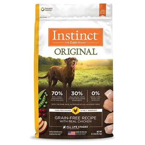 Thức ăn khô đông khô cho chó Instinct Original không có ngũ cốc