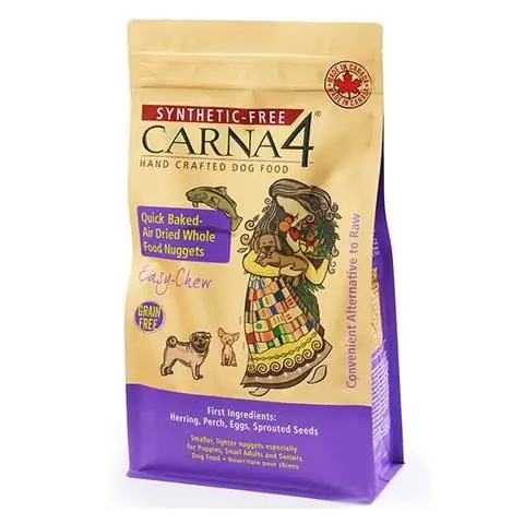 CARNA4 Easy-chew Fish Formula Sprouted Seeds Dog Food