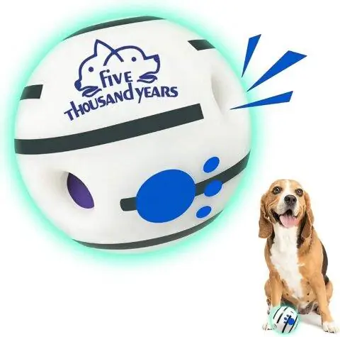 Kleine Wobble Giggle Dog Ball