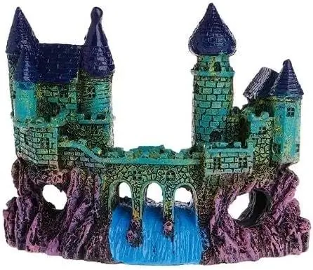 PIVBY Castles Aquarium Ornament Resin Mythical Magic Castles