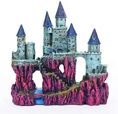 Miracliy Aquarium Decorations Castle, Akwarium