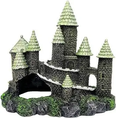 M2cbridge Aquarium Decor Castle Fish Tank Decoration