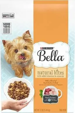 8 Purina Bella Natural Bites nrog nqaij qaib tiag