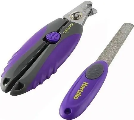 6 Hertzko Professional Dog & Cat Nail Clipper & Nail File