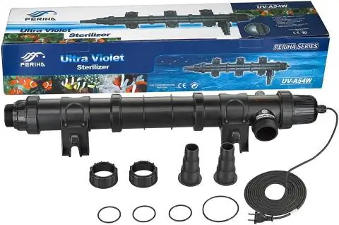 Periha 54W Aquarium Green Water Quality Improvement Udstyr