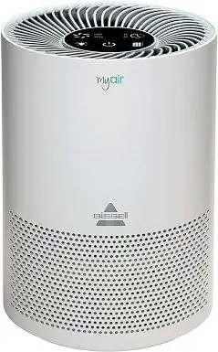 8BISSELL MYair Purifier nrog High Efficiency thiab Carbon Lim rau Chav Me thiab Tsev