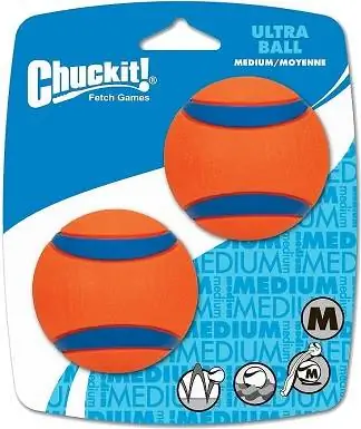 5 caw! Ultra Rubber Ball Tough Dog Toy