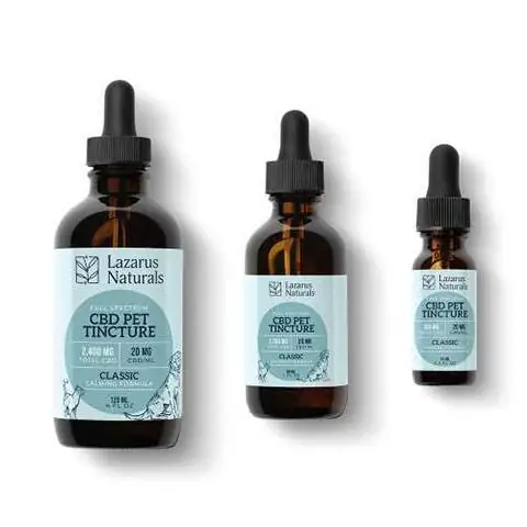 Lazarus Naturals CBD תמיסת חיות מחמד