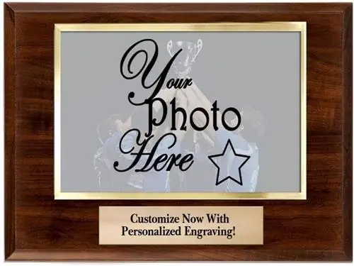 Horizontal Photo Frame Plaque-Crown Awards-Amazon