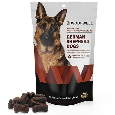 WOOFWELL® GERMAN SHEPHERD DOG อาหารเสริมเพื่อสุขภาพ