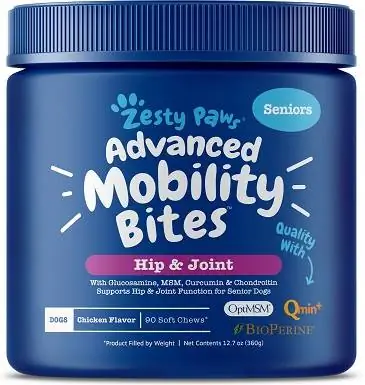 Zesty Paws Advanced Mobility Bites