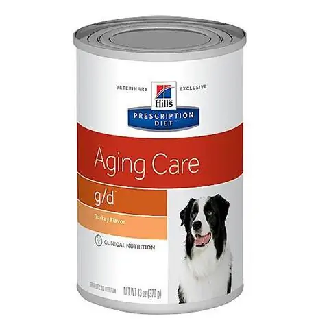 Hill's Prescription Diet G d Aging Care Түркия консерваланган