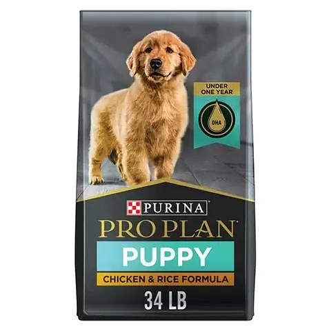 Purina Pro Mpango High Protein Kuku & Mchele Mfumo Kavu Puppy Chakula