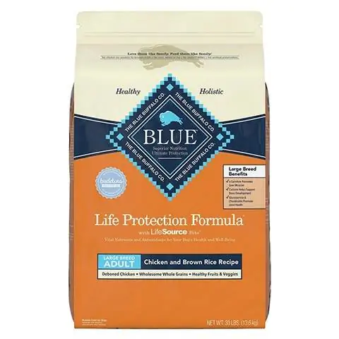 Blue Buffalo Life Protection Formula Сухой корм для взрослых собак крупных пород с курицей и коричневым рисом