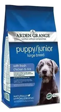 Arden Grange күчүк Junior ит азыгы Ири тукум