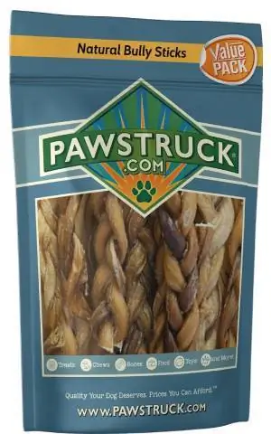 Pawstruck pletene ustrahovalne palice