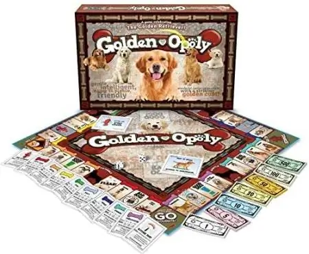 Spóźniony na Sky Golden Retriever-opoly