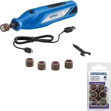 Dremel 7350-PT უსადენო ძაღლისა და კატის მბრუნავი ფრჩხილის საფქვავის ნაკრები