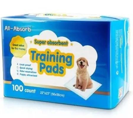 רפידות לאילוף כלבים מסוג All-Absorb Super Absorbent