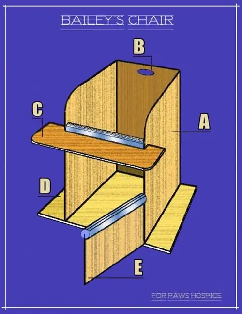 DIY Advanced Bailey სკამი