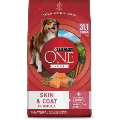 Purina ONE ბუნებრივი მგრძნობიარე კუჭი + კანისა და ქურთუკის ფორმულა ძაღლის მშრალი საკვები