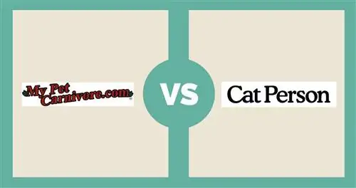 MyPetCarnivore.com در مقابل Cat Person