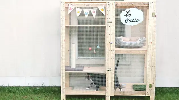 DIY IKEA Polc Catio- Cukiság