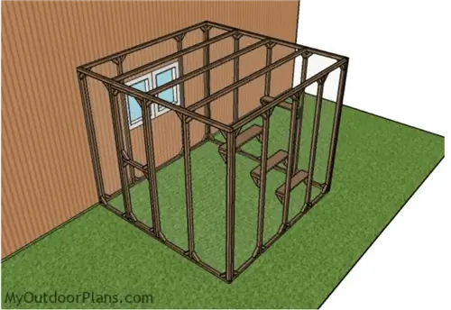 DIY Жыгач иштетүүчү Cat Enclosure - Менин тышкы пландарым