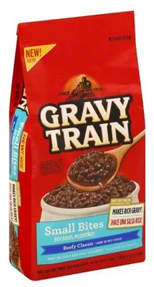 Gravy Train Small Bites Beefy Classico cibo secco per cani