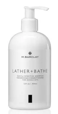 M. BARCLAY Lather + Bathe Dog & Cat Shampun