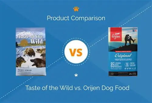 Taste of the Wild vs. Orijen Dog Food: 2023 Sib piv