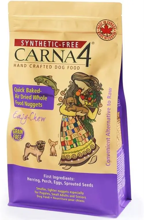 Carna4 Easy-Chew Fish Formula Spirede Frø Hundemad