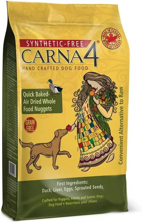 Carna4 Handcrafted Dog Food, Duck