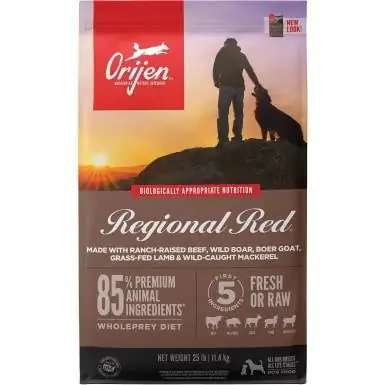 ORIJEN Regional Red Alimento secco per cani senza cereali