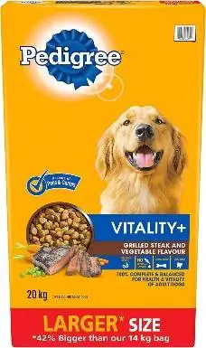 Pedigree Vitality+ Չոր շների կեր