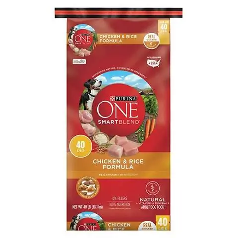 Purina ONE Natural SmartBlend csirke és rizs formula száraz kutyaeledel