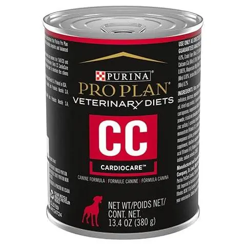 Purina Pro Plan Veterinary Diets CC CardioCare Canine Formula Chicken Flavor Koiran säilykeruoka