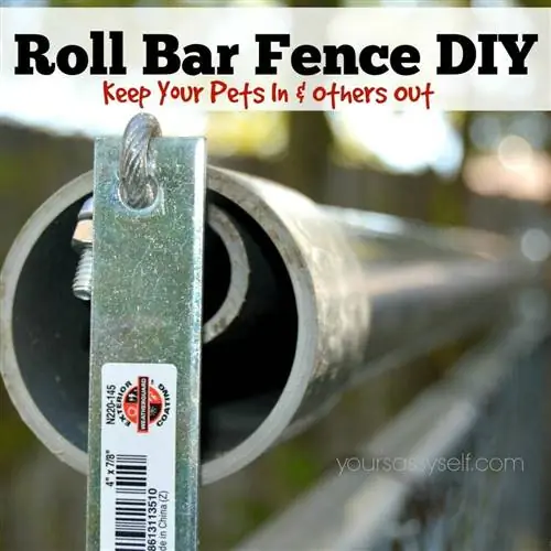 Roller Bar Fence DIY projekat - Vaš drski ja