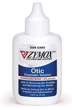 Zymox Otic Pet Ear Treatment med hydrokortison