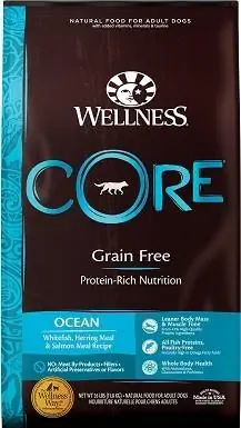 1Wellness CORE sem grãos Ocean Whitefish, Herring & Salmon Recipe Food Dry Dog Food