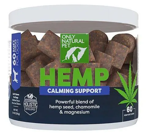 Only Natural Pet Hennep Calming Support Soft Dog Chews