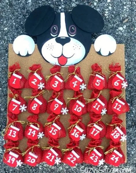 Kalender Advent Doggie DIY