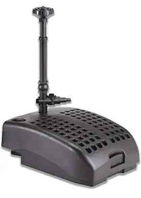 Filtro, pompa, chiarificatore e fontana all-in-one Sting Ray 1200