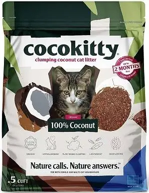 Lettiera per gatti al cocco ECO ABSORB