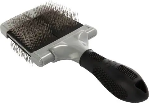 FURminator Firm Slicker Brush สำหรับสุนัข