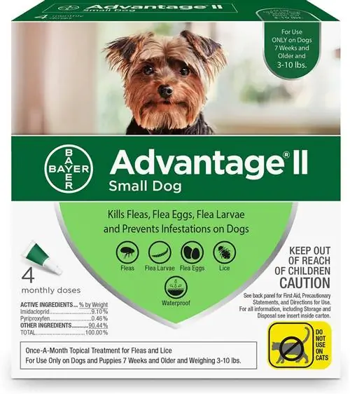 Advantage II Flea Treatment for Small Dogs