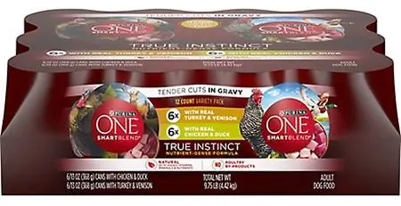 Purina ONE Natural SmartBlend True Instinct Coupes tendres