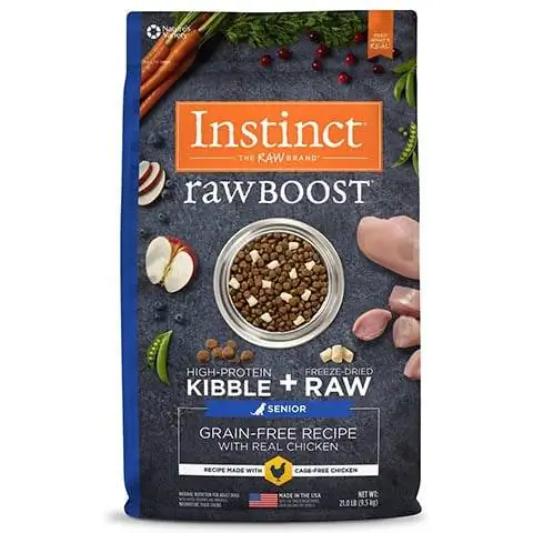 Instinct RAW Boost Senior opskrift med ægte kylling